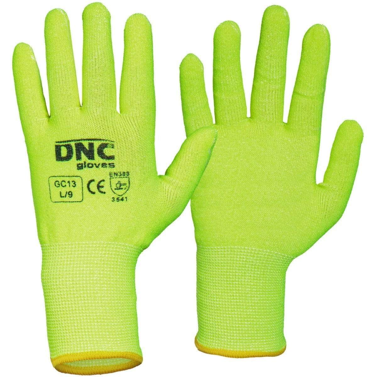 Dnc Workwear Hivis Cut5 Liner - GC13 PPE DNC Workwear HiVis Yellow 2XL/11 